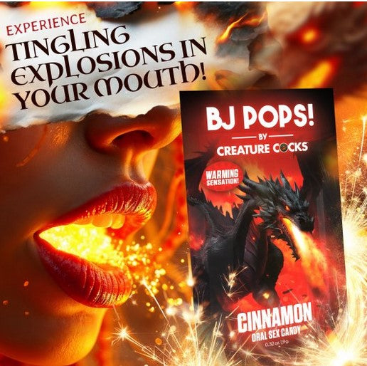 BJ Pops Warming or Cooling Oral Sex Candy