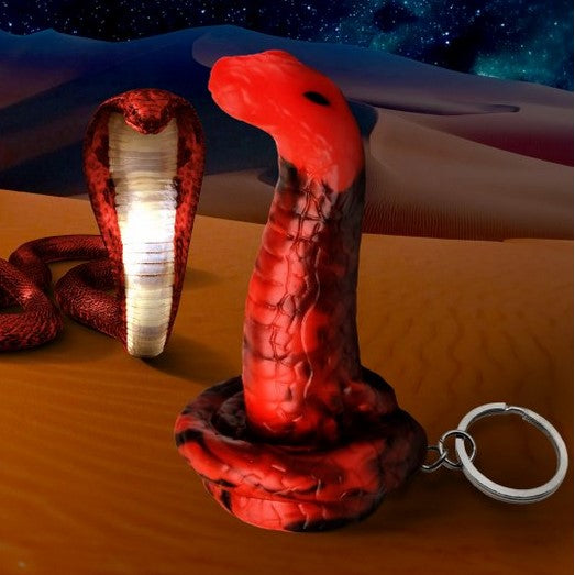 King Cobra Mini Dildo Key Chain