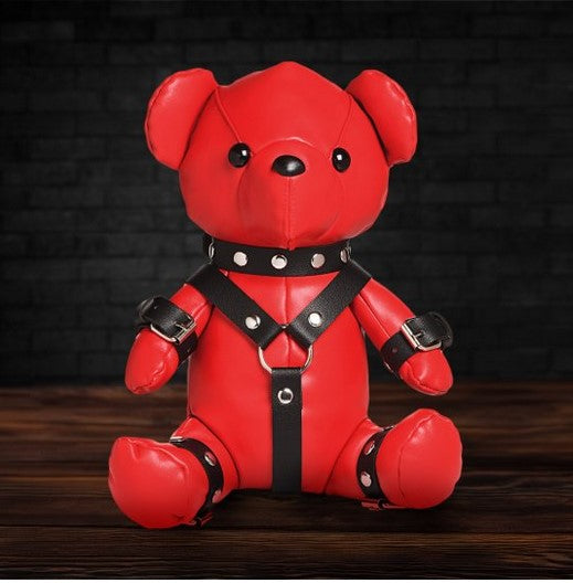 Gimp Teddy Bear - Red